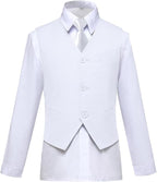 Visaccy Boys Suits Slim Fit Dress Clothes Ring Bearer Outfit - Image 3