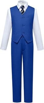 Visaccy Boys Suits Slim Fit Dress Clothes Ring Bearer Outfit by Visaccy