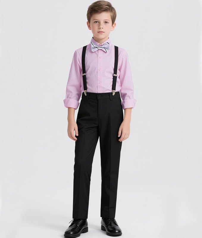 Boys Suits Formal Dress Vest and Pants Set - Image 4