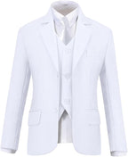 Visaccy Boys Suits Slim Fit Dress Clothes Ring Bearer Outfit - Image 3