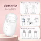 Maymom Wide Neck Breastmilk Collection n Storage Bottle 5.4 oz; Re-markable - Image 3