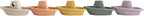 mushie Stackable Bath Boats Toy | Floating Bathtub Toys - Image 2