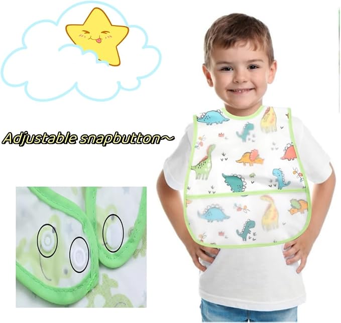 Baby bibs Waterproof Toddler bib - Image 2