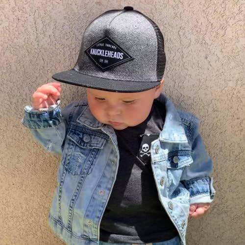 Baby Hats - Baseball Hat, Newborn Youth Flat Brim Mesh Trucker Surf Skate Bubba - Image 4