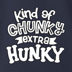 Wild Bobby Kind of Chunky Extra Hunky Humor Infant Premium Jersey Baby Bib - Image 2