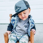 Baby Hats - Baseball Hat, Newborn Youth Flat Brim Mesh Trucker Surf Skate Bubba - Image 7