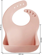 PandaEar 2 Pack Silicone Baby Bibs - Image 3