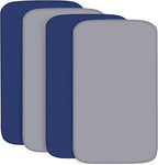 4-Pack Fitted Crib Sheets for Boys and Girls by Bilobanbabybedding