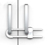 Baby Proofing Cabinet Locks | Adjustable U Shaped Baby Safety Latches - Image 2