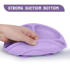 Vicloon Toddler Plates, BPA Free Suction Plates - Image 3