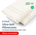 Queen Pillow Cases Set of 6 - Image 2
