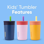 Owala Kids Insulation Stainless Steel Tumbler - Image 7