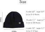 JANGANNSA Simple Knitted Baby Beanie Hip-Hop Boys Winter Hat Toddler Kids Bonnet - Image 5