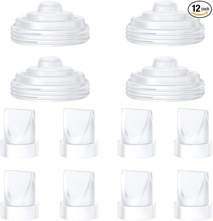 8Pcs Duckbill Valves and 4Pcs Diaphragm Compatible by IVARONAL