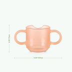 haakaa Silicone Baby Training Cup, Toddler Learning Open Cup - Image 8