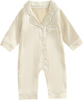 MAINESAKA Newborn Baby Girl Boy One Piece Pajama Romper Sleep Jumpsuit Silk by MAINESAKA