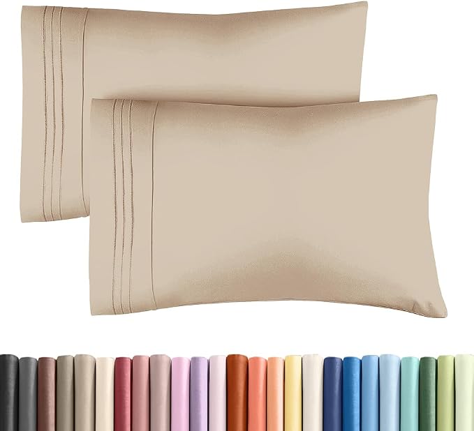 King Standard Pillow Cases Set of 2 by CGKUnlimited