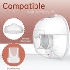 8Pcs Duckbill Valves and 4Pcs Silicone Diaphragm Compatible - Image 2