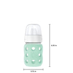 Lifefactory 8-Ounce Wide Neck Glass Baby Bottle - Image 5