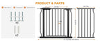 Extra Wide Baby Gate Extra Wide Extra Tall Dog Gates - Image 2