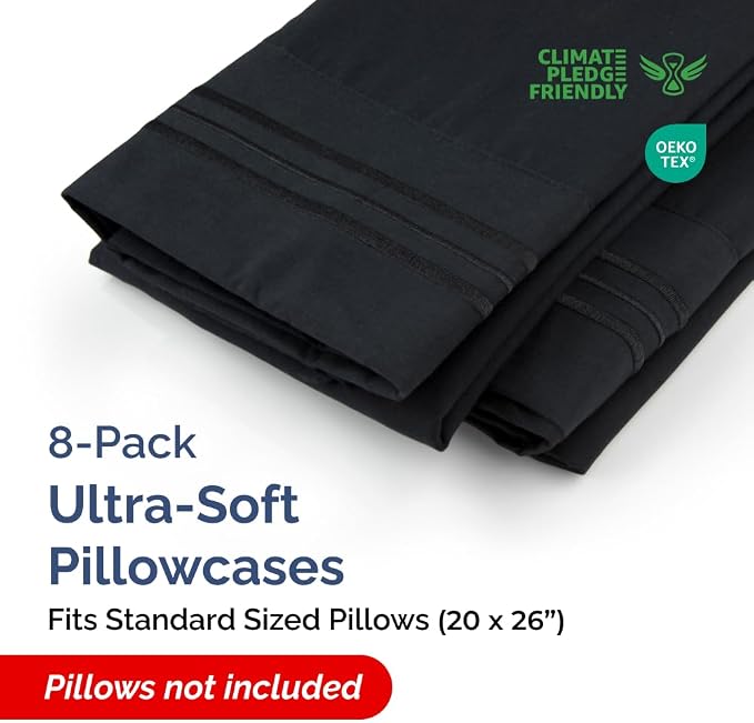 Standard Pillow Cases Set of 8 - Image 2