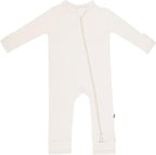KYTE BABY Unisex Rayon Made From Bamboo Zippered Rompers 0-24 Months by KYTEBABY