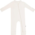 KYTE BABY Unisex Rayon Made From Bamboo Zippered Rompers 0-24 Months by KYTEBABY