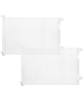 Retractable Baby Gate for Doorways and Stairs, Mesh Safety Gate for Pet by Veraste