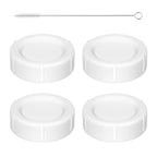 Travel Bottle Caps for Dr Brown Wide Neck Bottle, Bottle Lids Replacement by Joxodak