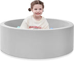 Foam Ball Pit, 35.4"x 11.8" Ball Pits by SHJADE