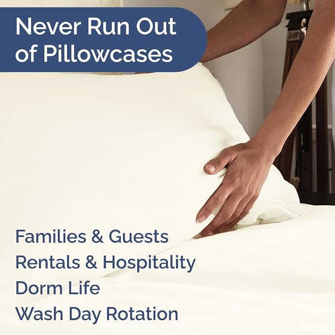 Queen Pillow Cases Set of 6 - Image 5