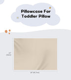 Deep Dream Toddler Pillowcases for 13x18 Pillow 2 Pack, 100% Cotton Travel - Image 2