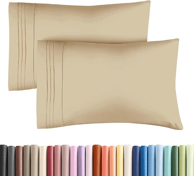 King Standard Pillow Cases Set of 2 by CGKUnlimited