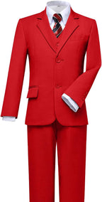 Visaccy Boys Suits Slim Fit Dress Clothes Ring Bearer Outfit - Image 5