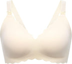 Momcozy Nursing Bras for Breastfeeding, Seamless Pregnancy Maternity Bra by Momcozy