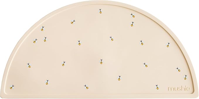mushie Silicone Placemat for Kids | BPA-Free Non-Slip Design by mushie