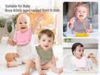 Baby Muslin Bibs, Soft and Absorbent Cotton - Image 5