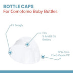 Botabee Baby Bottle Caps for Comotomo Baby Bottles - Image 2