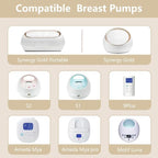 4pack Breast Pump Parts, for Spectra S2 S1 9 Plus Parts, Replace to Spectra - Image 2