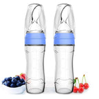 Matyz 2 PCS Silicone Baby Food Dispensing Spoon Squeeze Feeder by Matyz