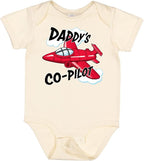 inktastic Daddys Co-Pilot for Fathers Day Baby Bodysuit by Inktastic