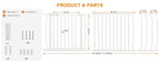 Extra Wide Baby Gate Extra Tall Dog Gate - Image 2