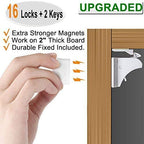 Vmaisi 16 Pack Child Safety Magnetic Cabinet Locks - Image 8
