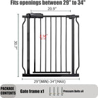 29-34 Inch Baby & Pet Gate - Image 2
