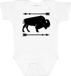 inktastic Buffalo Cute Animal Western Baby Bodysuit by Inktastic
