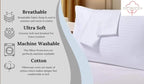 COTTON STICH 13x18 Small Pillowcase Zipper Closer Pillow case Set of 2 PC Mini - Image 5