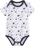 Chamie Newborn Baby Cute Design Bodysuit Short Sleeve One-Piece Baby Clothes - Image 6