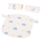 Bebamour Drool and Teething Reversible Cotton Pad by bebear