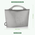 Haakaa Silicone Microwave Steamer & Steriliser Bag, 70oz/2000ml Large Capacity - Image 9