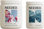 Needed. Vanilla Prenatal Multivitamin Powder & Omega-3 Bundle | Nutrient Support by Needed